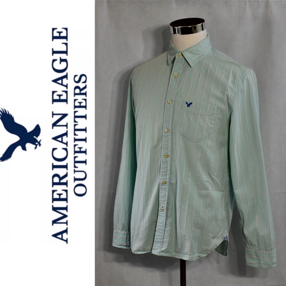 AMERICAN EAGLE Casual Button Down Shirt M